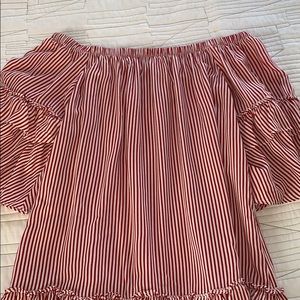 Off the shoulder dress